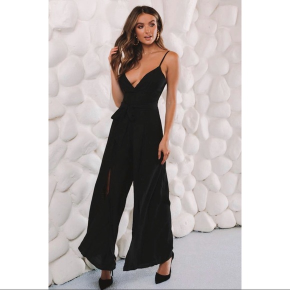 Hello Molly Lomita Jumpsuit in Black - Picture 1 of 9